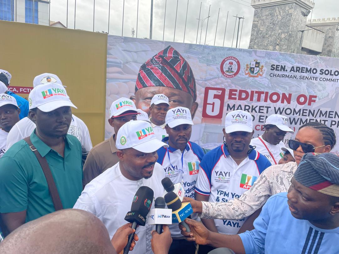 Pictures From The Just-Concluded 10,000 Solidarity Trek By The Youth And Students Of The YPM, Held In Abeokuta