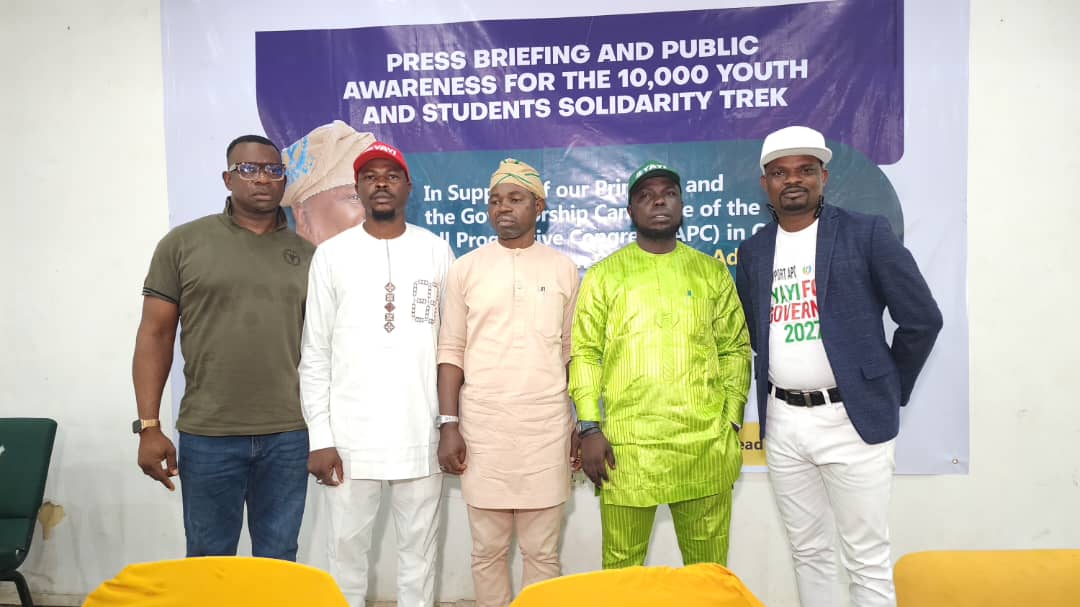 Pictures From The Just-Concluded 10,000 Solidarity Trek By The Youth And Students Of The YPM, Held In Abeokuta